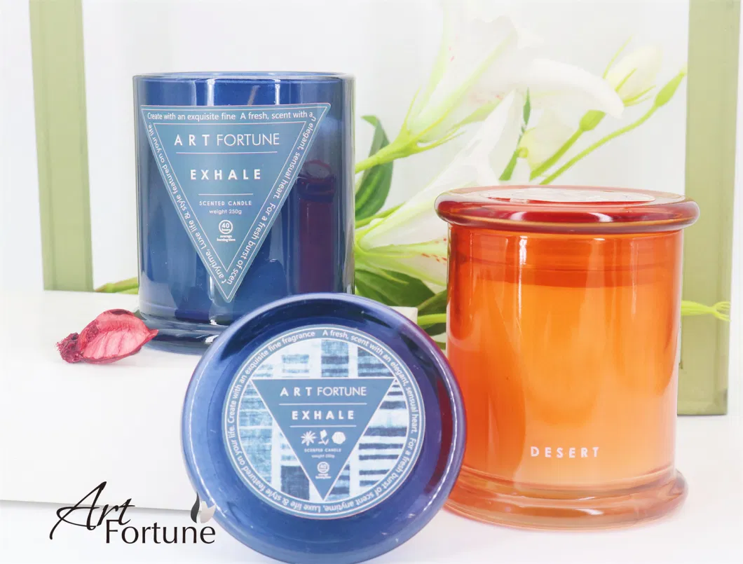 9 Oz H Shape Cup Wholesale High Quality Customized Scented Jar Candles