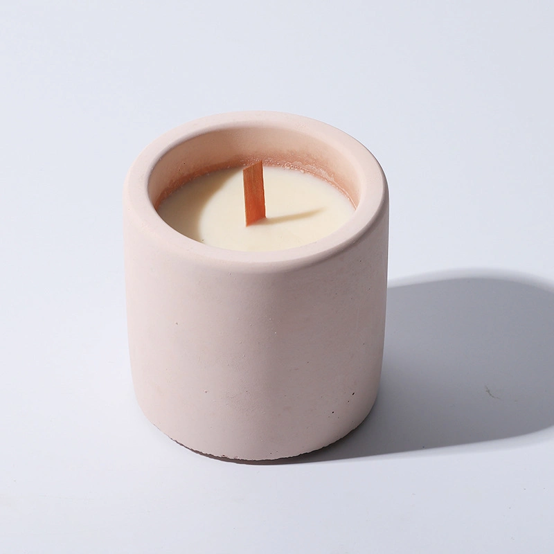Serenity 12 Oz. Concrete Candle Hotel Promotion Home